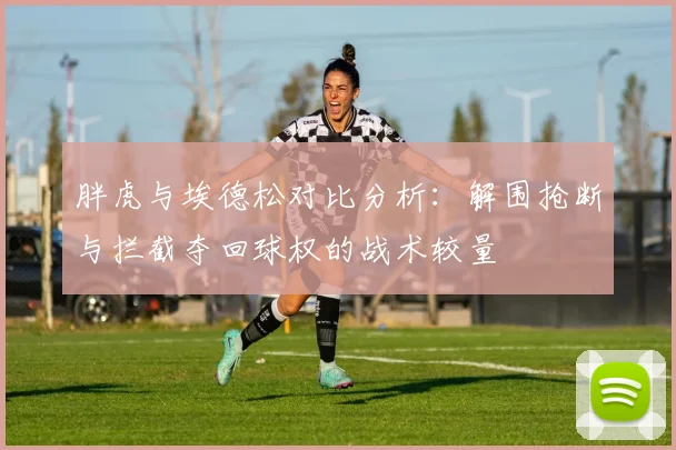 胖虎与埃德松对比分析：解围抢断与拦截夺回球权的战术较量